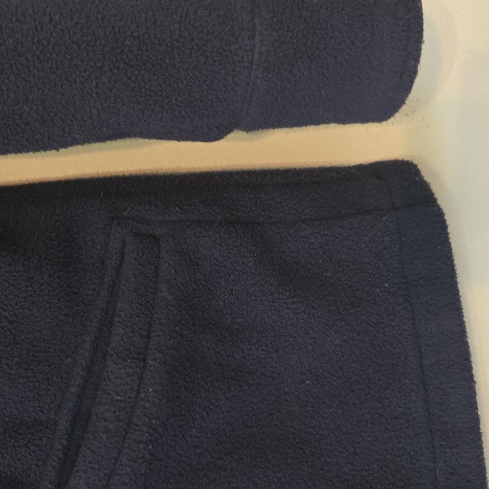 Landsend Fleece Pea Coat (8) - Picture 3 of 5